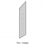 HORMANN 40492 Боковой тент*, ширина: 700 мм, Высота герметизатора ворот: 3750 мм, слева