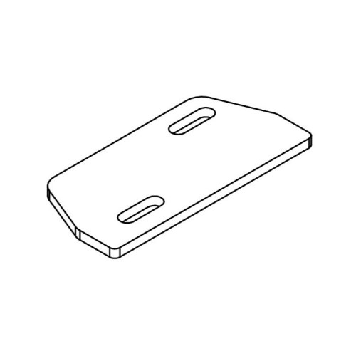 HORMANN 309280 Плита для заполнения, для стойки рамы, оцинкованная HORMANN 309280 Плита для заполнения, для стойки рамы, оцинкованная