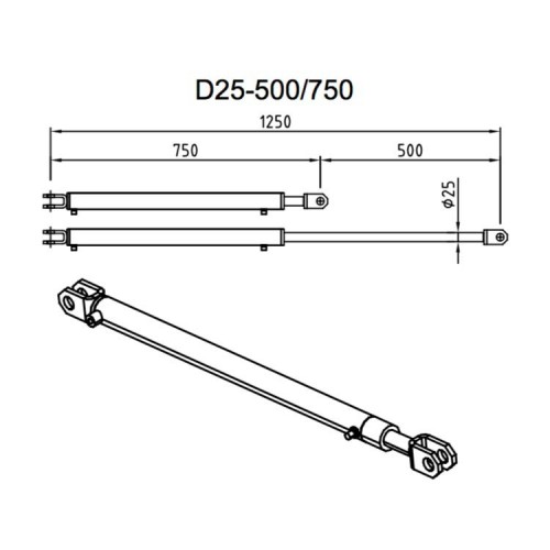 HORMANN 307688 Цилиндр аппарели