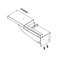 HORMANN 181386 Часть платформы DOBO, левая