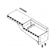 HORMANN 181398 Часть платформы DOBO, правая