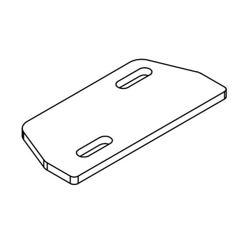 HORMANN 309280 Плита для заполнения, для стойки рамы, оцинкованная HORMANN 309280 Плита для заполнения, для стойки рамы, оцинкованная