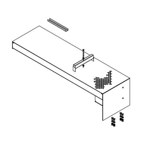 HORMANN 309478 Часть платформы, левая HORMANN 309478 Часть платформы, левая