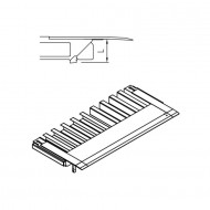 HORMANN 311345 Аппарель типа SG для DOBO s с высотой стойки H = 130