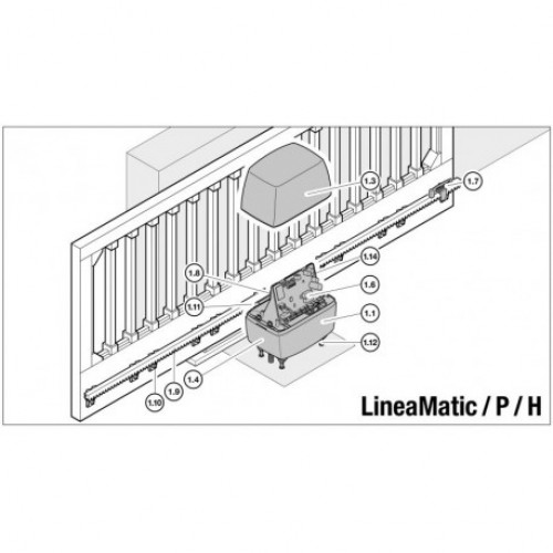 Крышка привода для LineaMatic